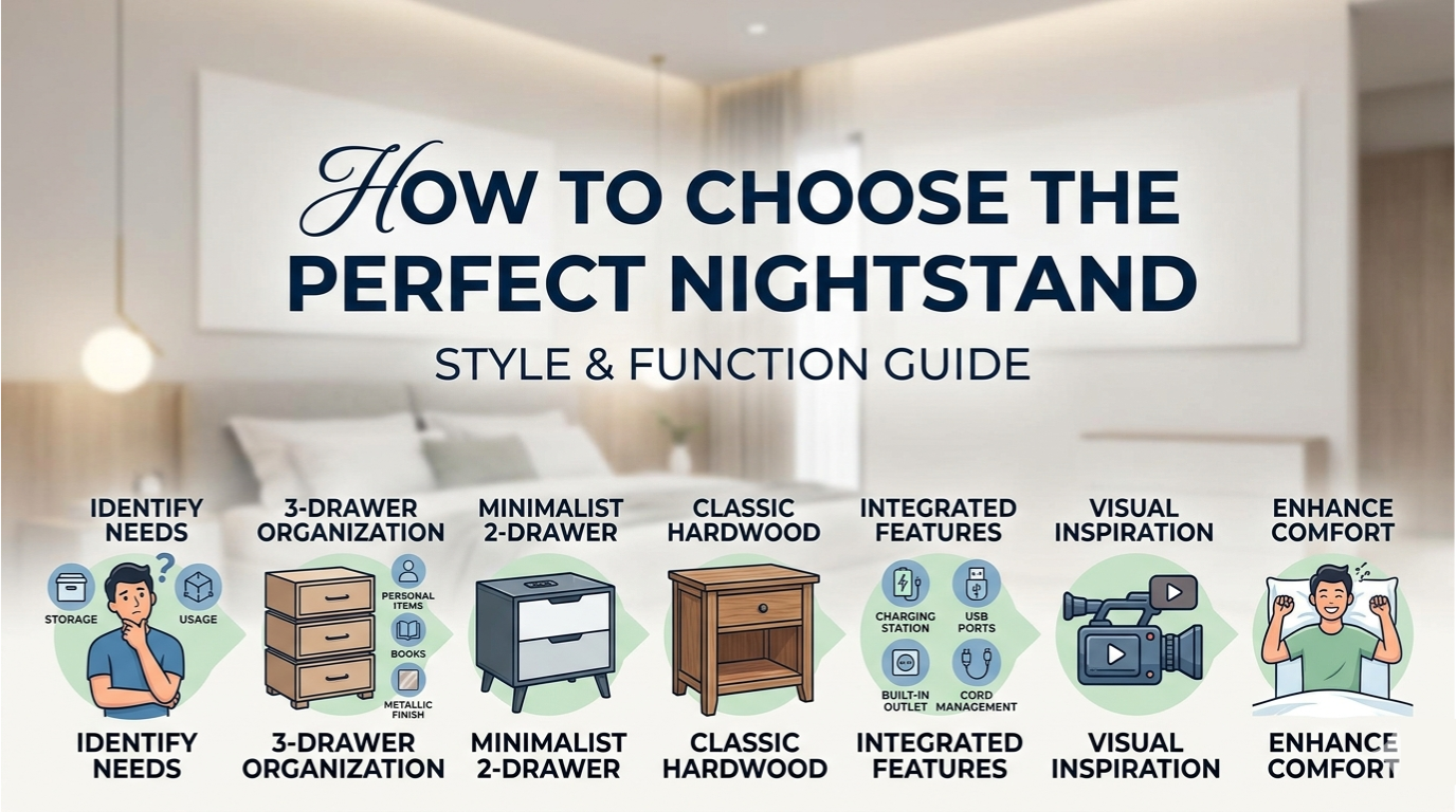 How Do You Choose the Perfect Nightstand for Style and Function