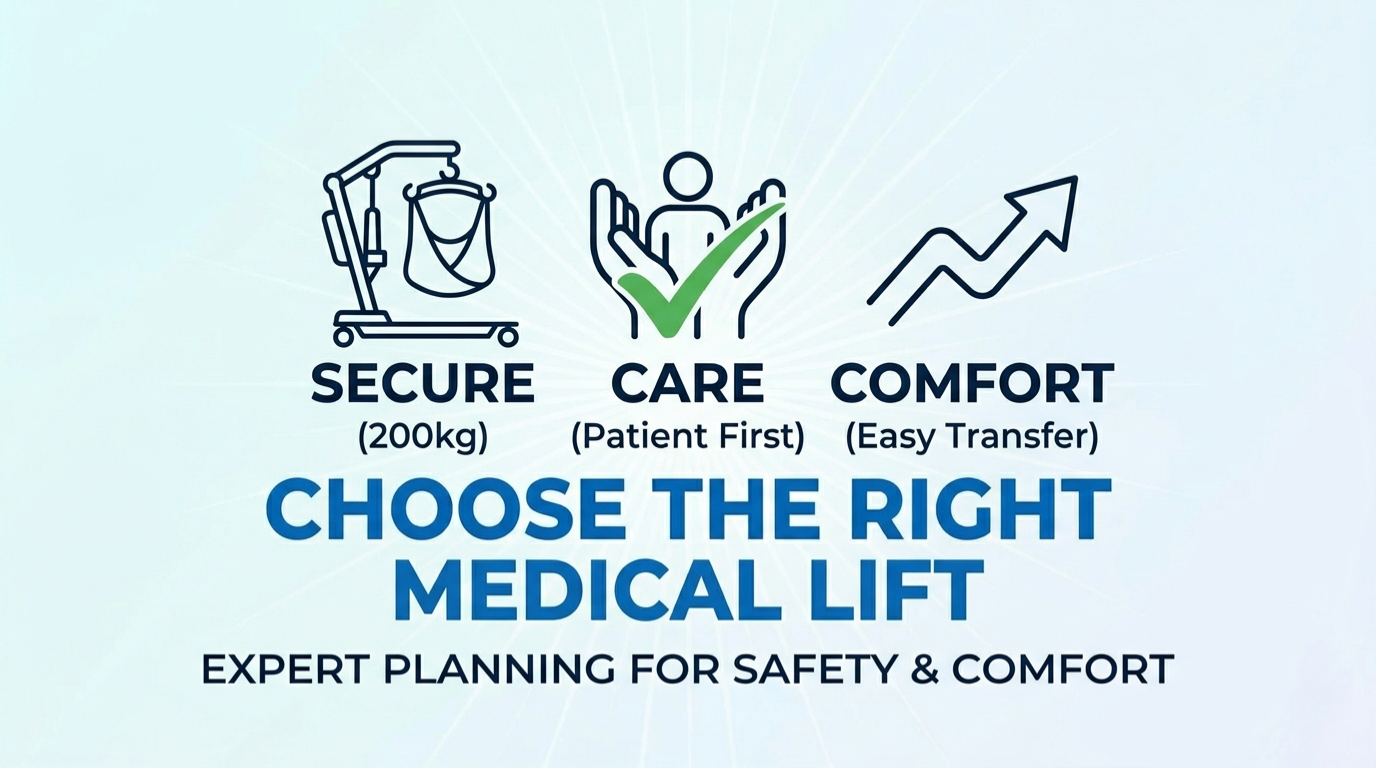 How to Choose the Right Medical Lift Equipment Without Risking Safety or Comfort