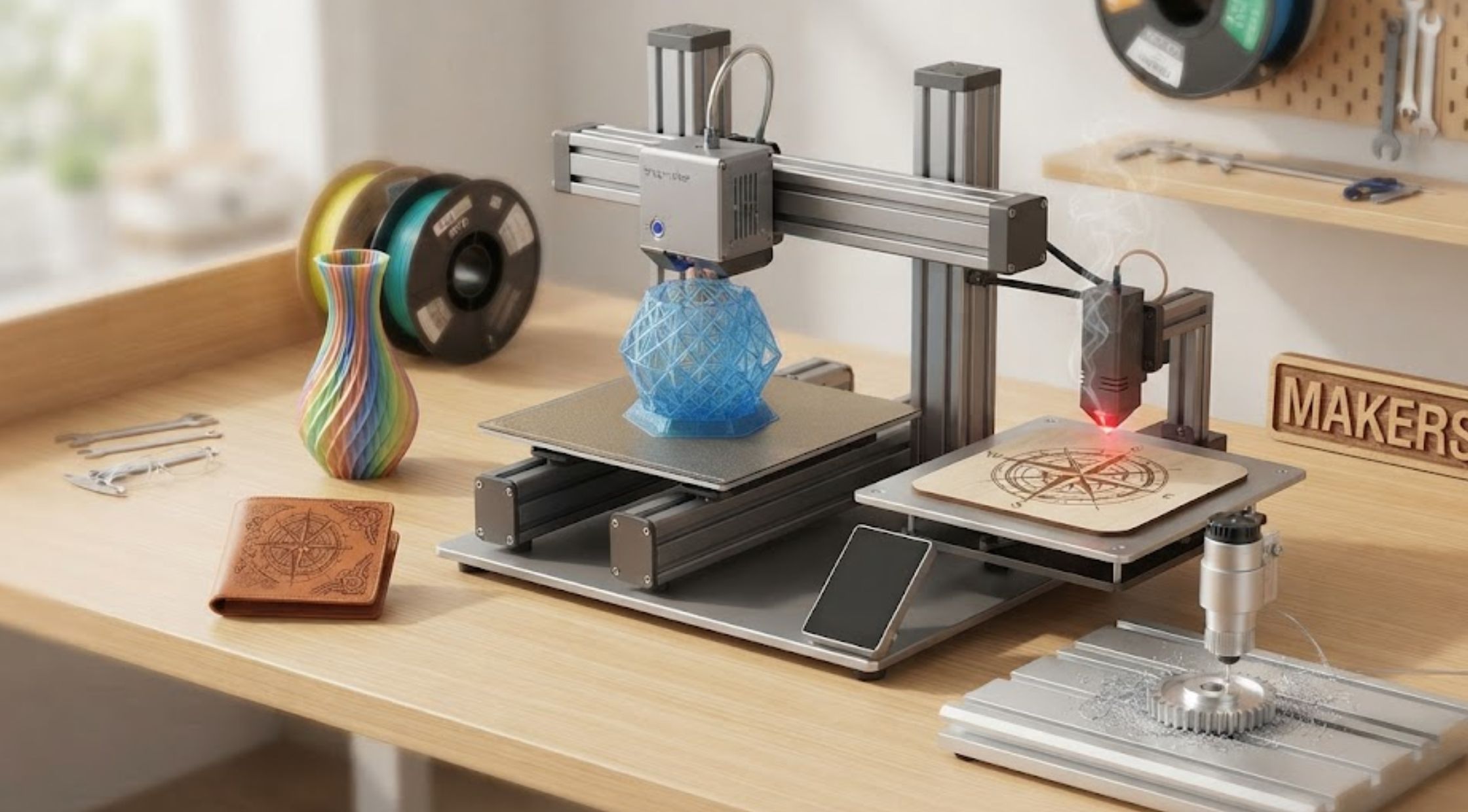 How to Choose the Best 3-in-1 3D Printer for Makers, DIYers, and Small Businesses