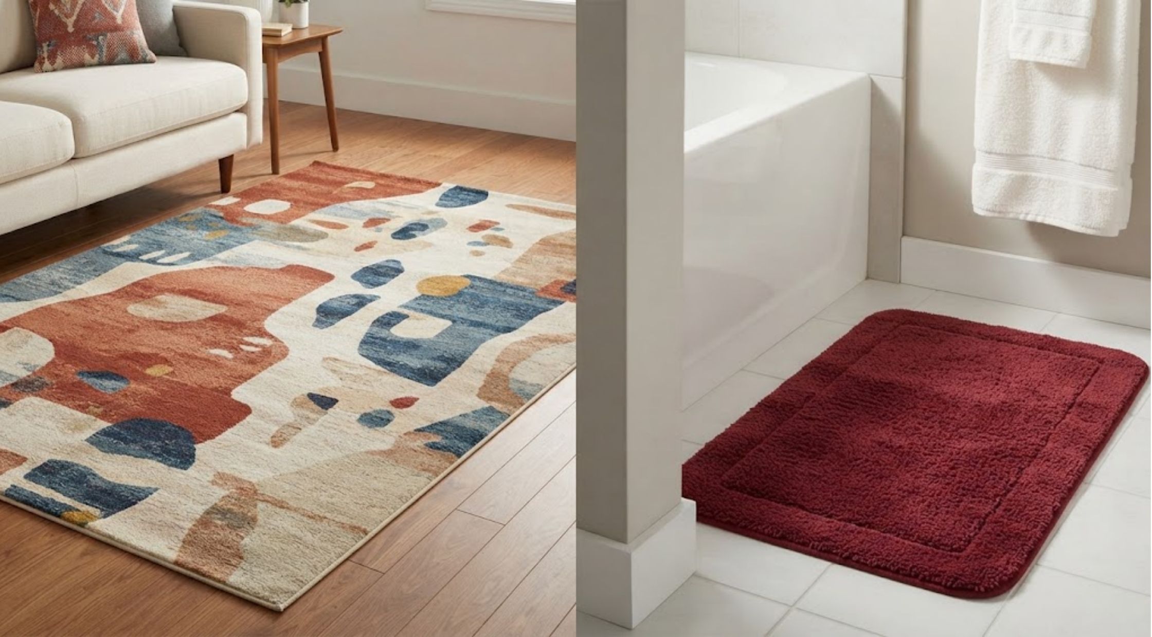 How to Choose the Right Rugs and Bath Mats for Your Home